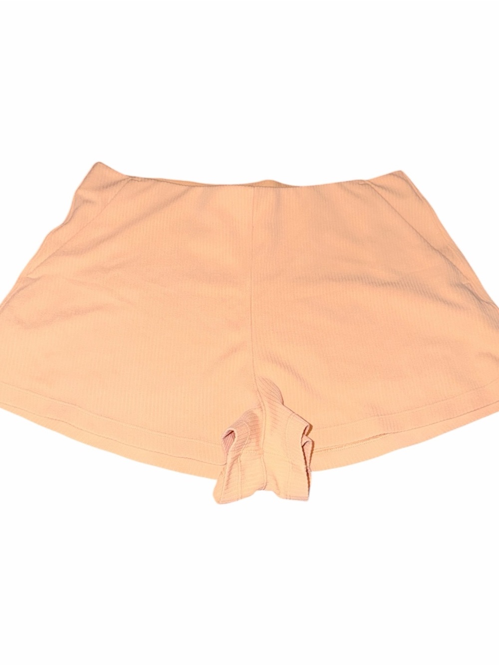 lululemon athletica Peach Ribbed Athletic Shorts
